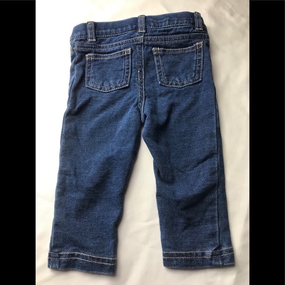 CARTERS stretch pants & CIRCO jean skirt 6M - Picture 8 of 10
